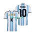 WK 2026 Argentinië Thuis Tenue Heren Voetbalshirts Lionel Messi 10 Korte Mouwen