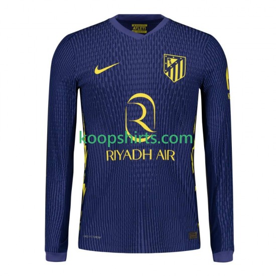 Atlético Madrid Uit Tenue Heren Voetbalshirts 2025-2026 Lange Mouwen