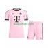FC Bayern München Doelman Derde Tenue Kinder Voetbalshirts UCL 2025-2026 Korte Mouwen
