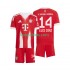 FC Bayern München Thuis Tenue Kinder Voetbalshirts Luis Diaz 14 2025-2026 Korte Mouwen
