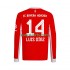FC Bayern München Thuis Tenue Heren Voetbalshirts Luis Diaz 14 2025-2026 Lange Mouwen