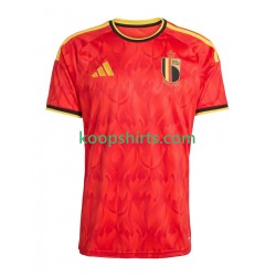 WK 2026 België Thuis Tenue Heren Voetbalshirts Korte Mouwen