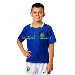 Brazilië Uit Tenue Kinder Voetbalshirts 2025-2026 Korte Mouwen