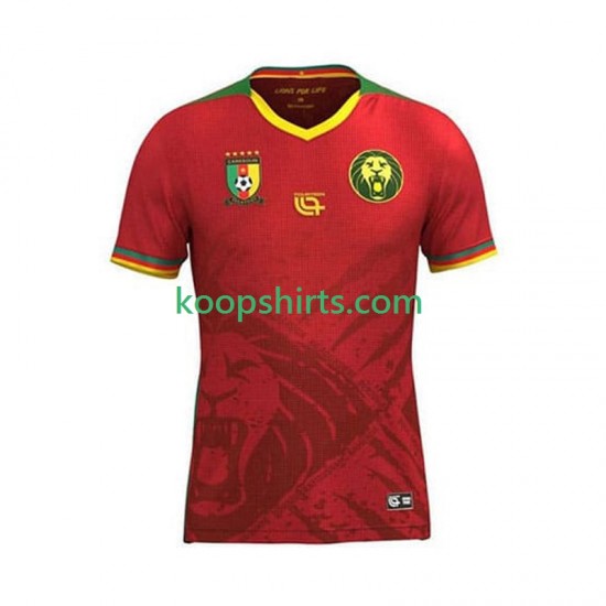 Kameroen Uit Tenue Heren Voetbalshirts 2025 Korte Mouwen