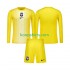 Frankrijk Doelman Thuis Tenue Kinder Voetbalshirts 2025 Lange Mouwen