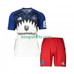 Hamburger SV Thuis Tenue Kinder Voetbalshirts 2025-2026 Korte Mouwen