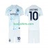 Inter Milan Uit Tenue Kinder Voetbalshirts Lautaro Martinez 10 2025-2026 Korte Mouwen