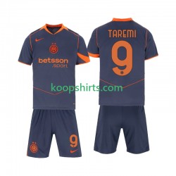 Inter Milan Derde Tenue Kinder Voetbalshirts Marcus Thuram 9 2025-2026 Korte Mouwen