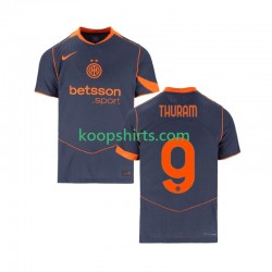 Inter Milan Derde Tenue Heren Voetbalshirts Marcus Thuram 9 2025-2026 Korte Mouwen