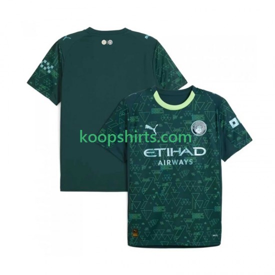 Manchester City Vierde Tenue Heren Voetbalshirts 2025-2026 Korte Mouwen