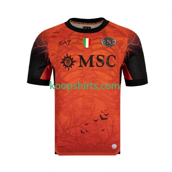 Napoli Doelman Thuis Tenue Heren Voetbalshirts Halloween 2025-2026 Korte Mouwen