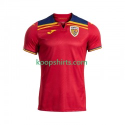 Roemenië Uit Tenue Heren Voetbalshirts 2025 Korte Mouwen