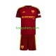 AS Roma Thuis Tenue Kinder Voetbalshirts 2026-2027 Korte Mouwen