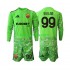 AS Roma Doelman Thuis Tenue Kinder Voetbalshirts Mile Svilar 99 2026-2027 Lange Mouwen