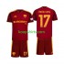 AS Roma Thuis Tenue Kinder Voetbalshirts Manu Kone 17 2026-2027 Korte Mouwen
