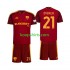 AS Roma Thuis Tenue Kinder Voetbalshirts Paulo Dybala 21 2026-2027 Korte Mouwen