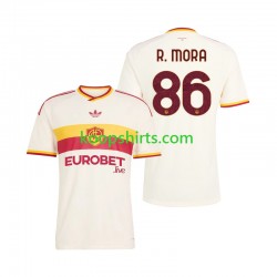 AS Roma Uit Tenue Heren Voetbalshirts Rodrigo Mora 86 2026-2027 Korte Mouwen