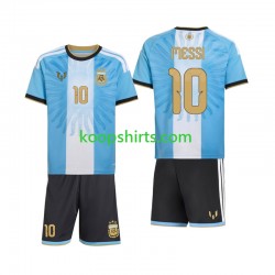 Argentinië Thuis Tenue Kinder Voetbalshirts Lionel Messi 10 Special 2026-2027 Korte Mouwen