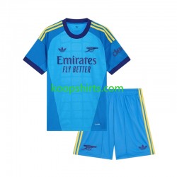 Arsenal Doelman Uit Tenue Kinder Voetbalshirts 2026-2027 Korte Mouwen