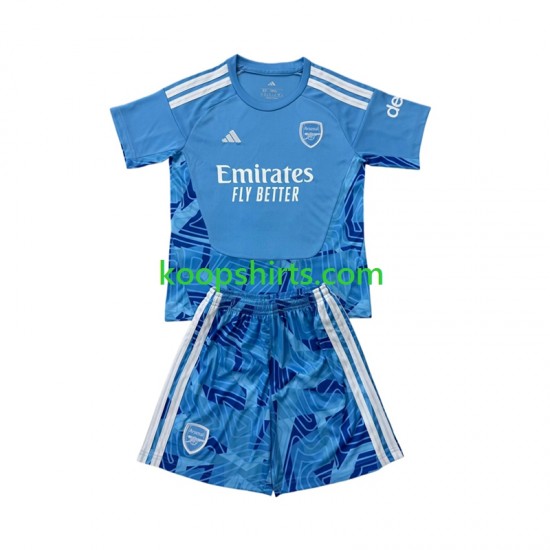 Arsenal Doelman Vierde Tenue Kinder Voetbalshirts 2026-2027 Korte Mouwen