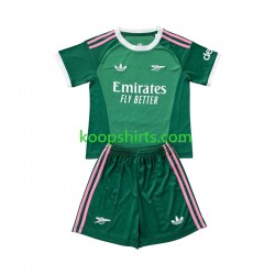 Arsenal Doelman Derde Tenue Kinder Voetbalshirts 2026-2027 Korte Mouwen