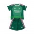 Arsenal Doelman Derde Tenue Kinder Voetbalshirts 2026-2027 Korte Mouwen