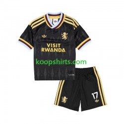 Aston Villa Uit Tenue Kinder Voetbalshirts Alejandro Garnacho 17 2026-2027 Korte Mouwen