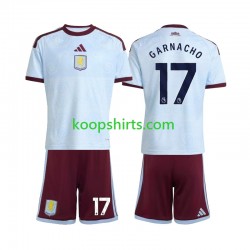 Aston Villa Derde Tenue Kinder Voetbalshirts Alejandro Garnacho 17 2026-2027 Korte Mouwen