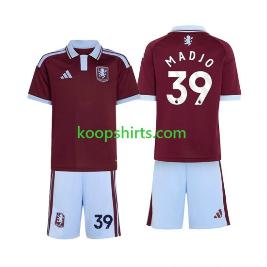 Aston Villa Thuis Tenue Kinder Voetbalshirts Brian Madjo 39 2026-2027 Korte Mouwen