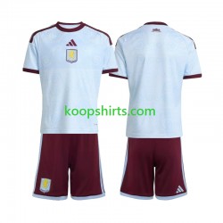 Aston Villa Derde Tenue Kinder Voetbalshirts 2026-2027 Korte Mouwen