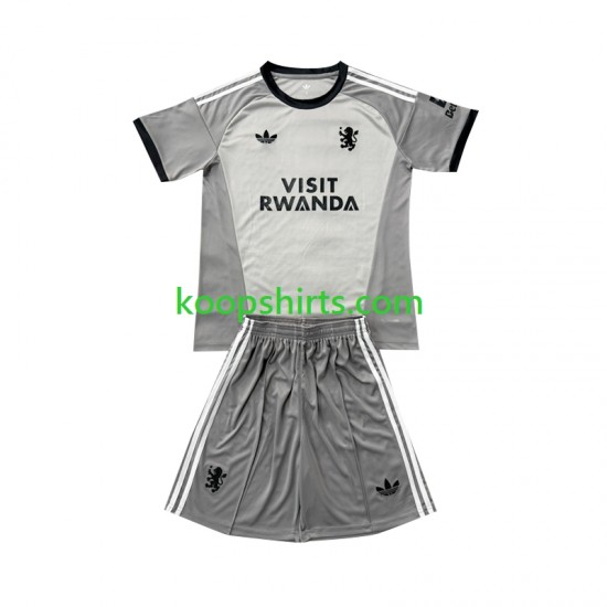 Aston Villa Doelman Vierde Tenue Kinder Voetbalshirts 2026-2027 Korte Mouwen