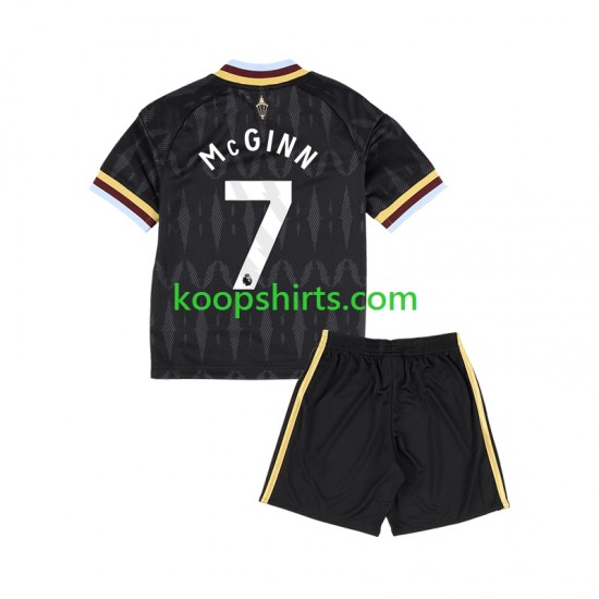 Aston Villa Uit Tenue Kinder Voetbalshirts John McGinn 7 2026-2027 Korte Mouwen