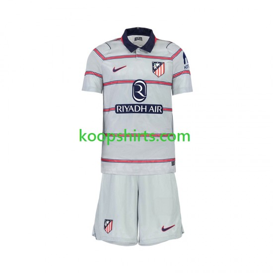 Atlético Madrid Derde Tenue Kinder Voetbalshirts 2026-2027 Korte Mouwen