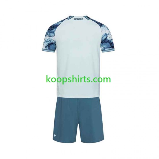 Bayer 04 Leverkusen Uit Tenue Kinder Voetbalshirts 2026-2027 Korte Mouwen