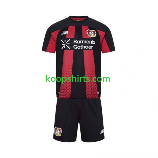 Bayer 04 Leverkusen Thuis Tenue Kinder Voetbalshirts 2026-2027 Korte Mouwen