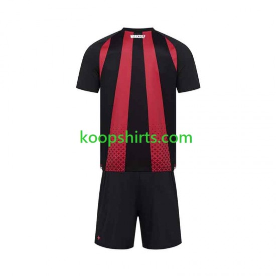 Bayer 04 Leverkusen Thuis Tenue Kinder Voetbalshirts 2026-2027 Korte Mouwen