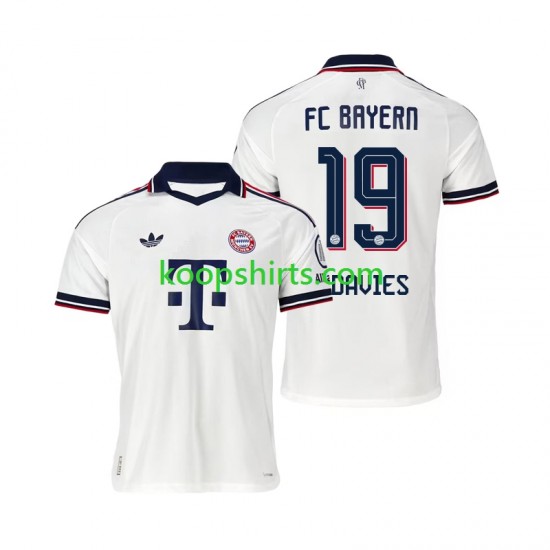 FC Bayern München Uit Tenue Heren Voetbalshirts Alphonso Davies 19 2026-2027 Korte Mouwen