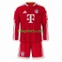 FC Bayern München Thuis Tenue Kinder Voetbalshirts 2026-2027 Lange Mouwen