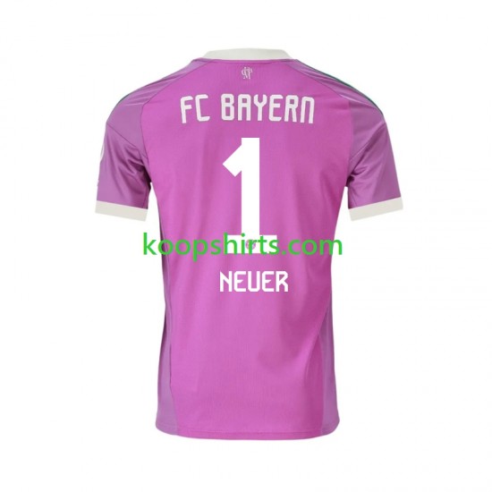 FC Bayern München Doelman Derde Tenue Heren Voetbalshirts Manuel Neuer 1 2026-2027 Korte Mouwen