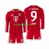 FC Bayern München Thuis Tenue Kinder Voetbalshirts Harry Kane 9 2026-2027 Lange Mouwen