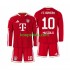 FC Bayern München Thuis Tenue Kinder Voetbalshirts Jamal Musiala 10 2026-2027 Lange Mouwen
