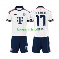 FC Bayern München Uit Tenue Kinder Voetbalshirts Michael Olise 17 2026-2027 Korte Mouwen