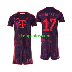 FC Bayern München Derde Tenue Kinder Voetbalshirts Michael Olise 17 2026-2027 Korte Mouwen