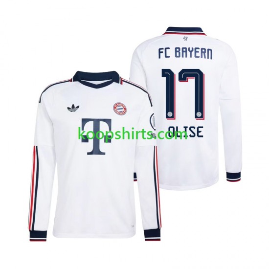 FC Bayern München Uit Tenue Heren Voetbalshirts Michael Olise 17 2026-2027 Lange Mouwen