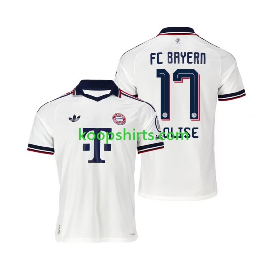 FC Bayern München Uit Tenue Heren Voetbalshirts Michael Olise 17 2026-2027 Korte Mouwen
