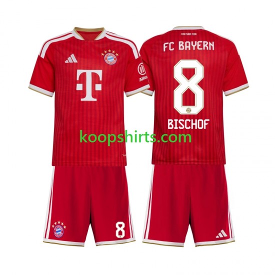FC Bayern München Thuis Tenue Kinder Voetbalshirts Tom Bischof 8 2026-2027 Korte Mouwen