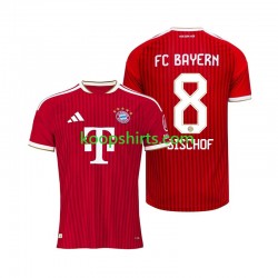 FC Bayern München Thuis Tenue Heren Voetbalshirts Tom Bischof 8 2026-2027 Korte Mouwen