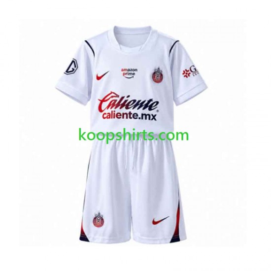 CD Guadalajara Uit Tenue Kinder Voetbalshirts 2026-2027 Korte Mouwen