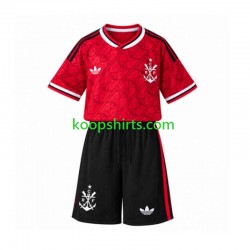CR Flamengo Derde Tenue Kinder Voetbalshirts 2026-2027 Korte Mouwen