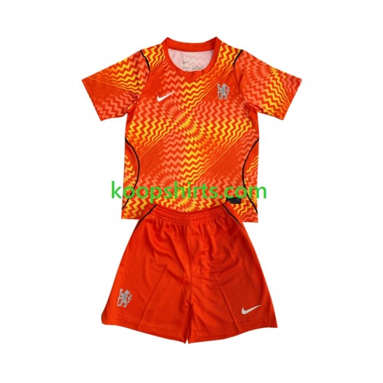 Chelsea Doelman Uit Tenue Kinder Voetbalshirts 2026-2027 Korte Mouwen